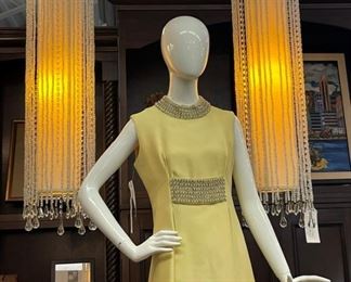 Pair of Lam Lee Hollywood Revival Hanging Fixtures with Tags