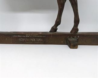 Antique King’s Genius Horse Doorstop