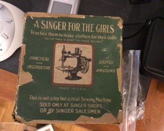 Vintage Singer Sewing Machine Toy