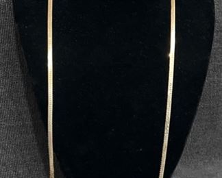 26in 14k Gold Italian Chain