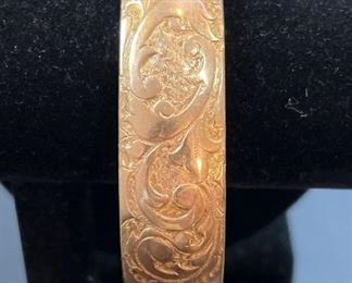 Bates B Stamped Bracelet