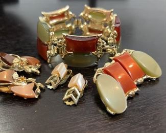 Thermoset Bracelet Earrings