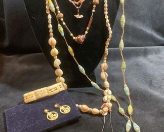 Natural Shells, Stones Other Beaded Jewelry