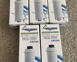 Lot of 5 New In Box Spring Source Delonghi Machine Water Filters