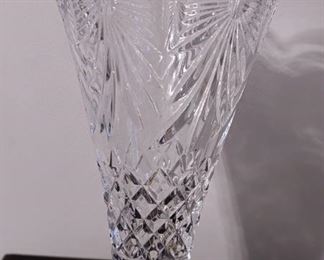 Stunning Waterford Crystal Vase Celebration