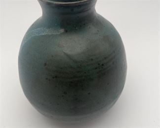 Vintage Korean Pottery Small Vase
