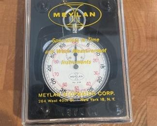 Vintage Meylan No. 214 Swiss Made Stopwatch