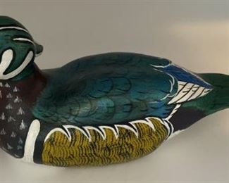 John R. Owen England VA 1994 Wood Duck Basswood