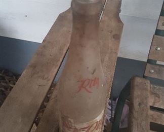 Old Ritz soda bottle