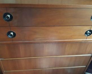 Mid-century chest of drawers distinctive furniture by Stanley