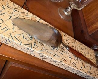 Danish wood handled Flatware