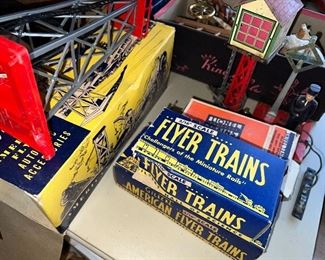 lots of  trains... basement treasures