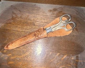 antique scissors Razor Steel $35