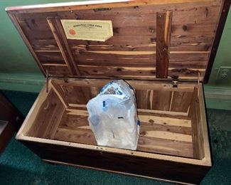 Cedar chest $50