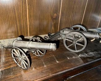 Miniature cannons.. will get more info on them tomorrow