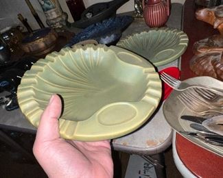Roseville Ashtrays (pr) $50