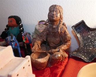 Vintage Southwestern statue