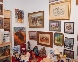 Southwestern and Native American artwork, both original and prints