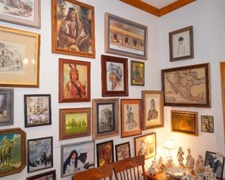 Southwestern and Native American artwork, both original and prints