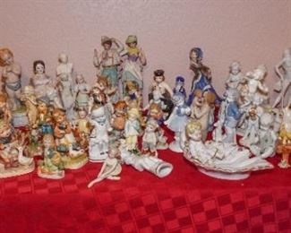 Porcelain figurines