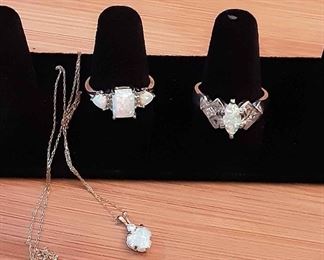 HAG16 Opal Jewelry Lot