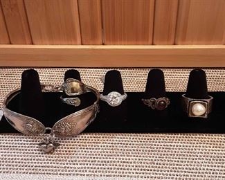 WES15 Spoon Jewelry And Rings