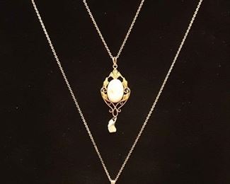 WES19 Vintage Sterling Necklaces