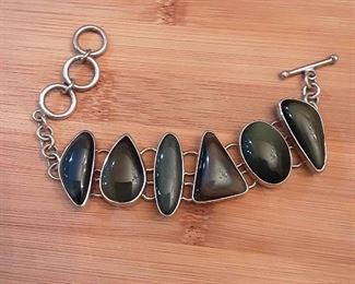 WES29 Charles Albert Sterling Bracelet