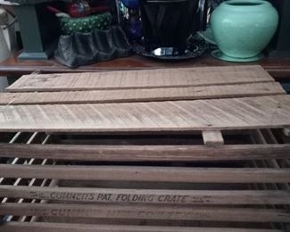 Collapsible 'Cummers' crate 