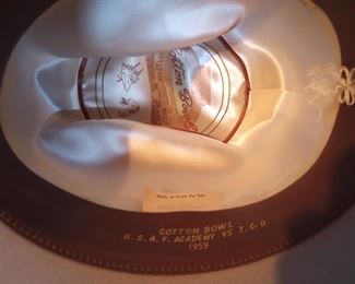 Davis Hat - Cotton Bowl 1959