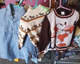 Many Toddler/kids sized vintage clothes