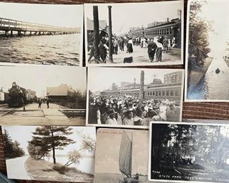 Early 1900's RPPC Cadillac area