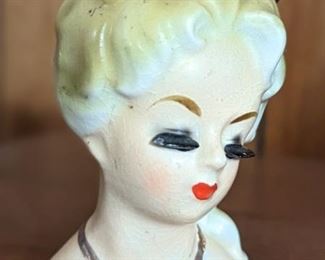 Lady Head Vase