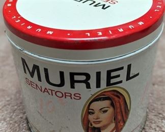Vintage Muriel Senators Tobacco Tin