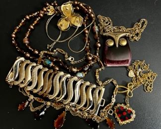 Assorted Costume Jewelry (some signed pieces)