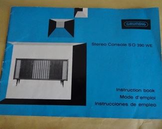 Grundig Stereo Console SO 390 WEGrundig Stereo Console SO 390 WE