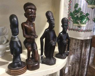 African Native Statues 