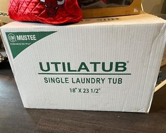 Laundry tub - new in box!