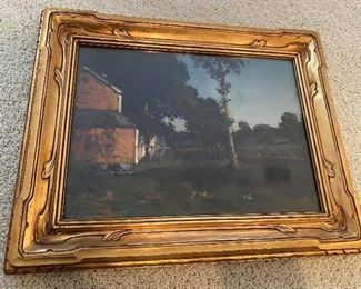 Paul Cornoyer painting in excellent frame.