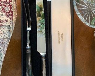 Jacob son’s carving set made in Sheffield, England.