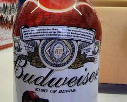 Earnhardt Jr Budweiser Bottle