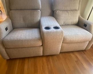 Sherrill/Motioncraft Power Loveseat 
(Purchased from Hollberg’s)