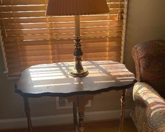 Another Stiffel Lamp!
Antique Parlor Table
