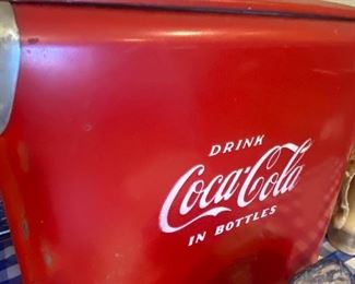 Vintage 40’s Coca Cola Cooler