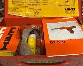 Hilti DX 350 Powder Actuated Tool