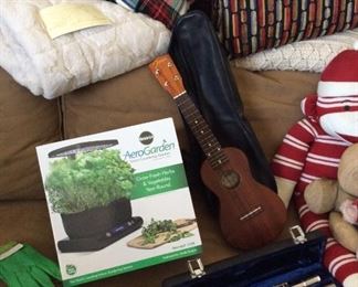 FLUTE, UKE, AEROGARDEN
