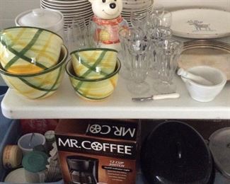 VERNONWARE BOWLS, CHRISTMAS DISHES