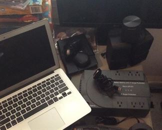 MACBOOK, RYOBI CHARGERS, BATTERY BACKUP