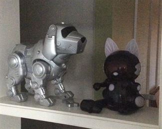 SEGA TIGER & TEKNO PUP ROBOTS