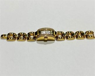 $4800 All Real Authentic Chopard La Strada 497091 433 1 417396 18K Yellow Gold Works As Designed Running Watch For inquiries about the listing or if you are selling your gold or silver, please text or call 7032689529 or visit the Tysons Jewelry Store at 8373 Leesburg Pike #12, Vienna Virginia 22182